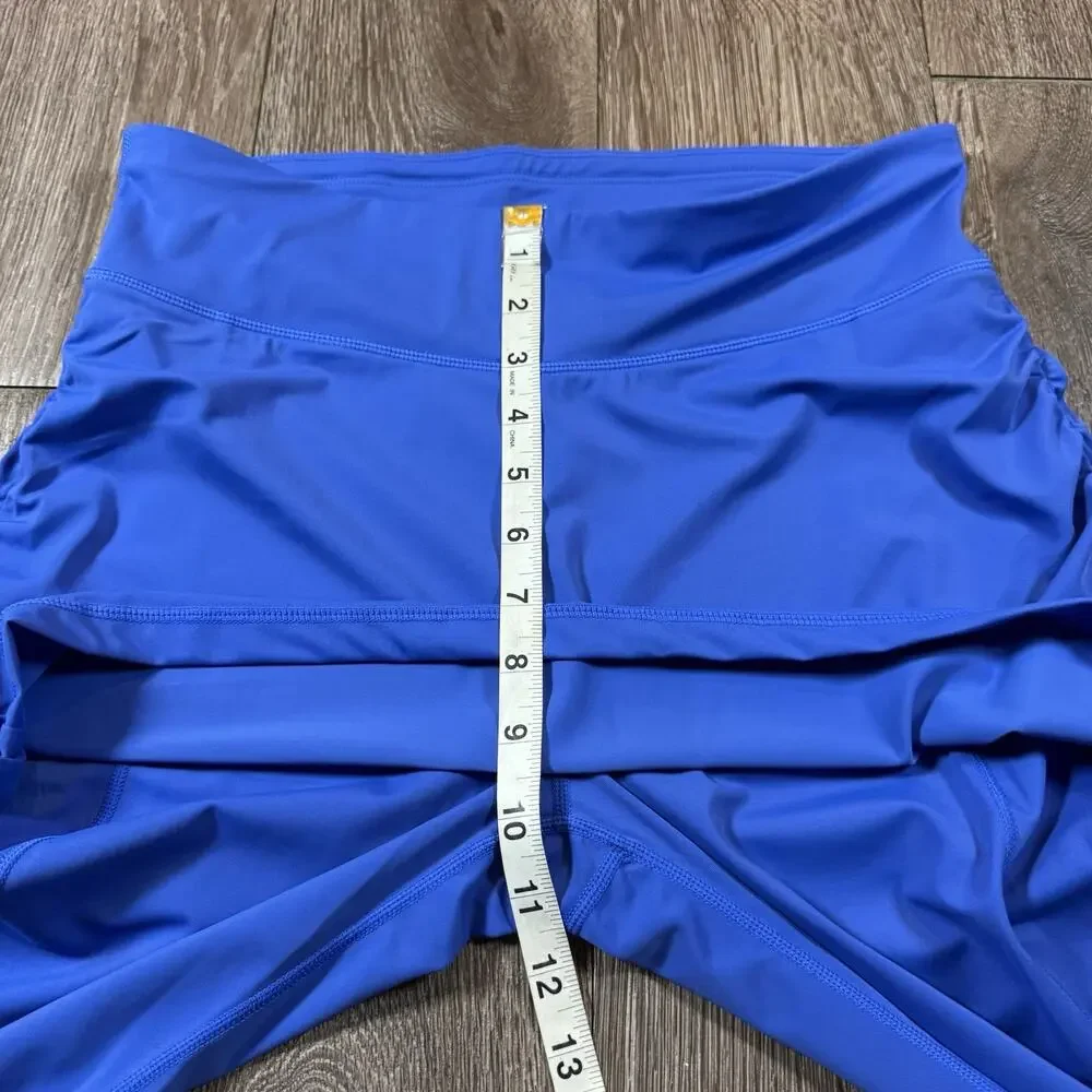 Sol Sister 2 in 1 Swim Skirt Leggings Skort Blue Athletic Medium